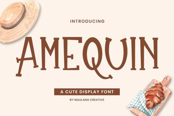 Amequin: The Display Font That Elevates Campaign Visuals