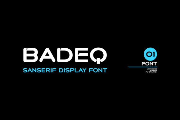 Badeq: The Display Typeface That Elevates Campaign Visuals