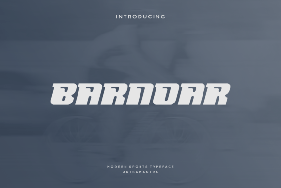 Barnoar: The Dynamic Display Typeface for High-Energy Campaigns