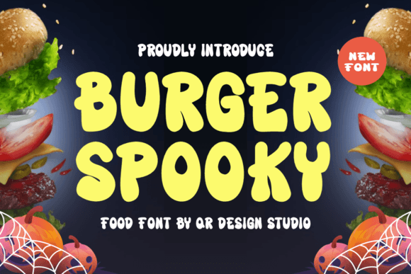 Burger Spooky: The Friendly Display Font for Small Business Branding
