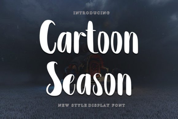 Cartoon Season: A Contemporary Display Font for Modern Branding
