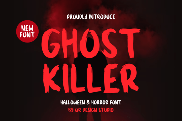 Ghost Killer Typeface: The Bold Display Font for Spooky Branding