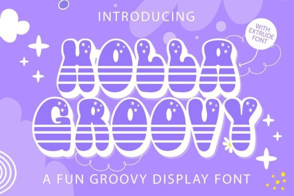 Holla Groovy: The Retro Display Font for Vibrant Brand Identities