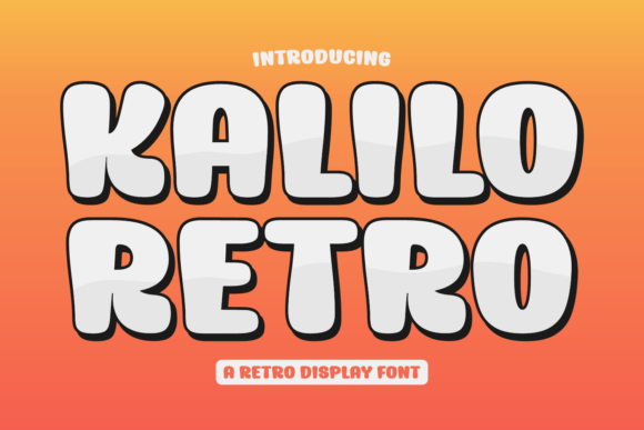 Kalilo Retro: The Vintage Serif Font for Authentic Brand Identity