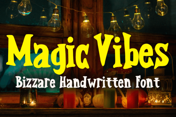 Magic Vibes: The Perfect Display Typeface for Whimsical Editorial Design