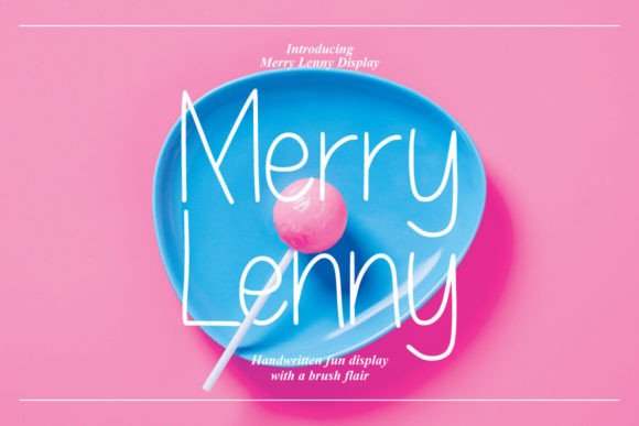 Merry Lenny: The Vintage Display Font for Modern Web Design