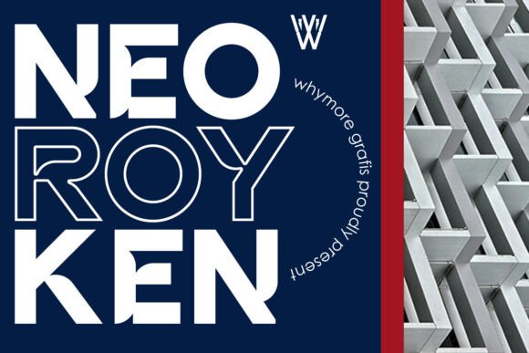 Neo Royken: The Modern Display Font That Elevates Small Business Branding