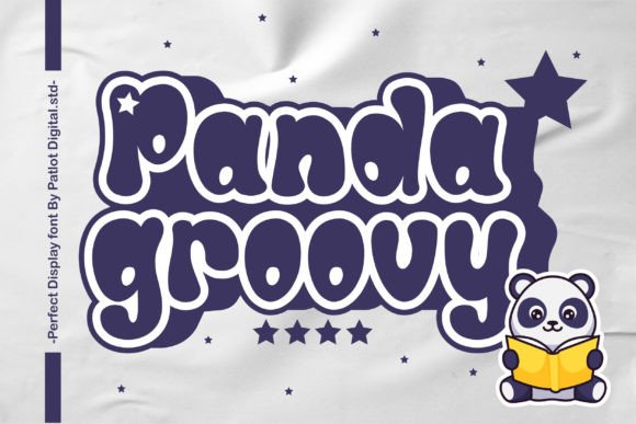 Panda Groovy: The Playful Display Font for Bold Brand Identity