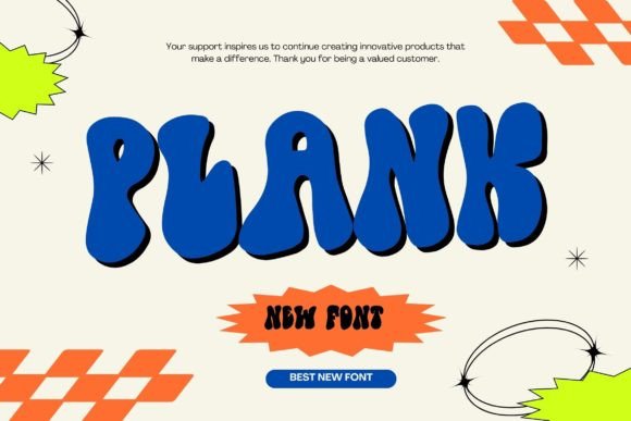 Plank: The Bold Display Font That Stops Scrolling