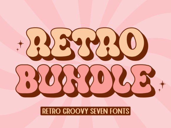 Retro Bundle: A Premium Display Typeface for Bold Web Experiences
