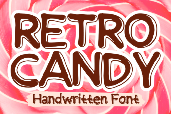 Retro Candy: The Perfect Display Font for Bold Brand Identity