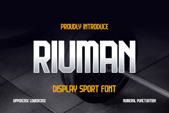 Riuman: A Quirky Display Font for Bold Brand Identities