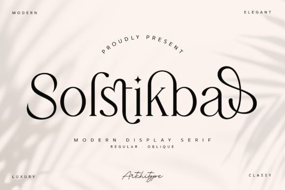 Solstikba: The Display Typeface That Elevates Campaign Visuals