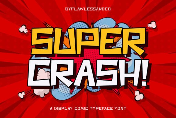 Super Crash: The Magical Display Font for Handmade Creators