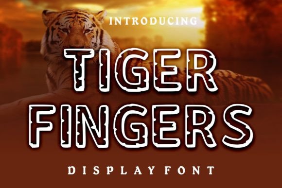 Tiger Fingers: The Perfect Typeface for Bold Brand Identity