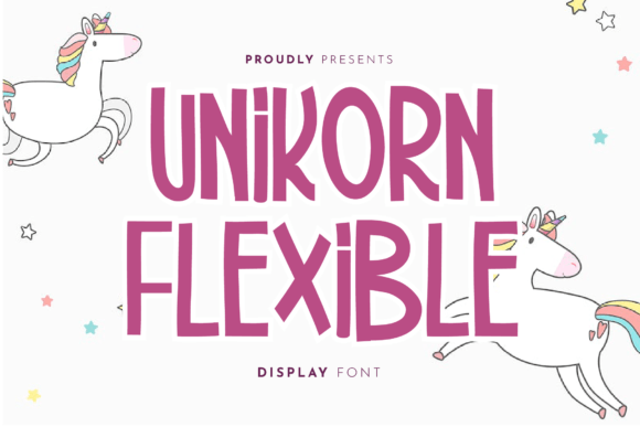 Unikorn Flexible: The Perfect Display Typeface for Handmade Creators