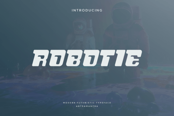 Upgrade Your Brand with the Robotie Typeface for a Futuristic Look