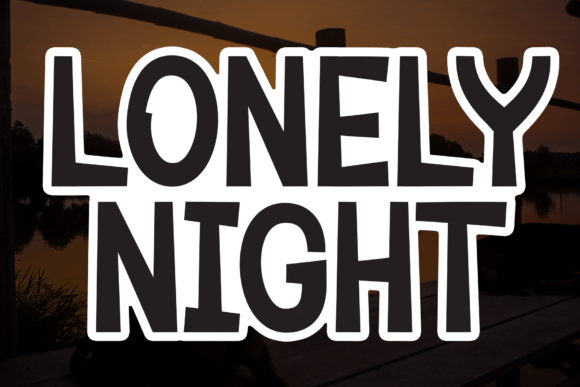 Why Lonely Night is the Perfect Display Font for Editorial Design